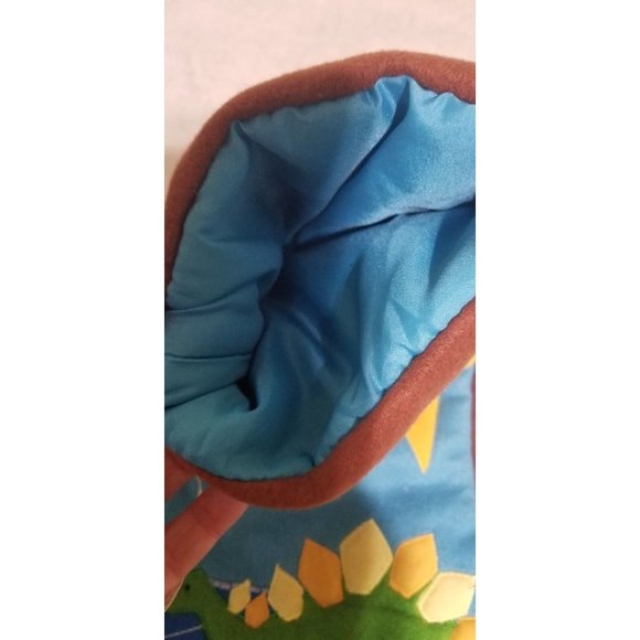 Dinosaur Christmas Boy Girl Kids Felt Stocking - Picture 7 of 8